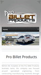 Mobile Screenshot of probilletproducts.com.au